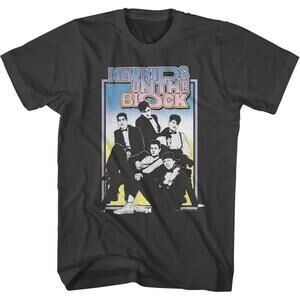 New Kids On The Block Retro Boy Band Fan Graphic Unisex T-Shirt
